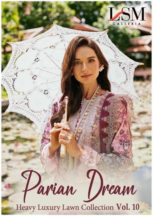 LSM Parian Dream Vol-10 – Karachi Dress Material